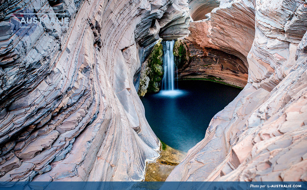 Gorge d'Hamersley du Parc national de Karijini en Australie occidentale