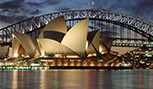 Opéra de Sydney et le pont Harbour 